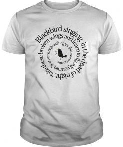Blackbird Singing In The Dead Of Night Hippie T-Shirt