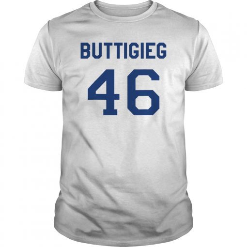 Buttigieg 46 - Sports Style Presidential Campaign T-Shirt