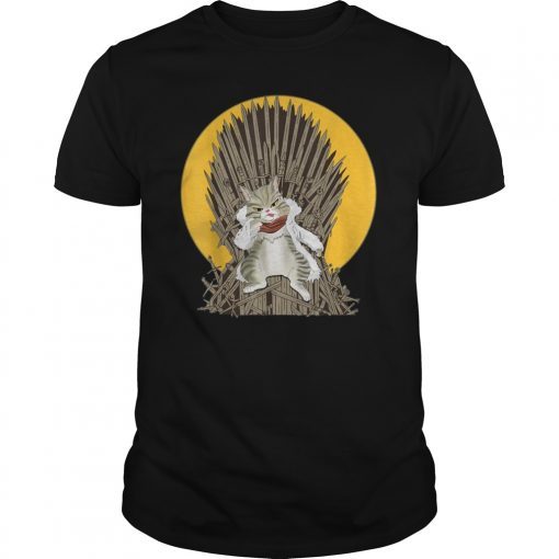 Cat Of Thrones Funny Cat Lover T Shirt