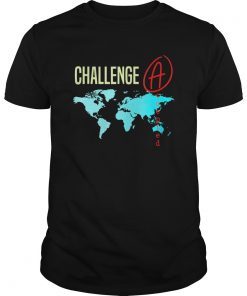 Challenge Accepted with Map for Students and Tutors Shirt