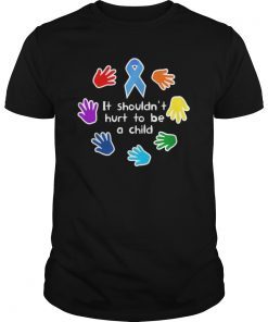 Child Abuse Prevention Stop Child Abuse Graphic Tshirt