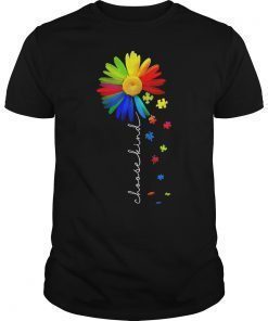 Choose Kind Autism Awareness Daisy Flower Shirt