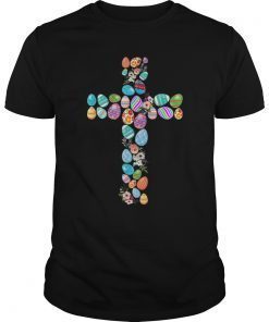 Christian Cross Eggs Easter T-Shirt