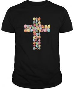 Christian Cross Eggs Easter T Shirt Gift For Men Women Kids