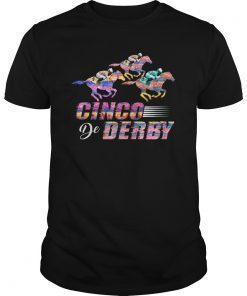 Cinco de Mayo Horse Racing Tshirt-Derby Party Pinata Jockeys