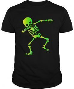 Cool Dabbing Skeleton T-Shirt Dab Dance Hip Hop Skull Tshirt