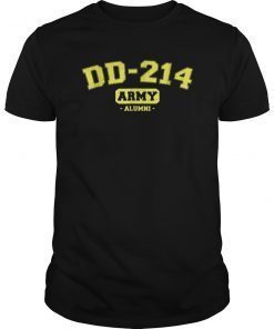 DD-214 US Army Alumni Vintage T-Shirt