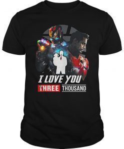 Dad I Love You Three Thousand Thank Tony Tee Shirt