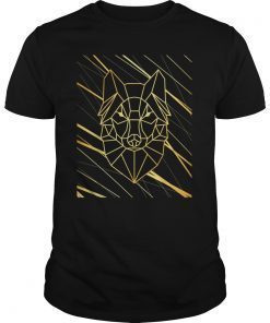 Direwolves shirt Wolf Shirt Geometrical Abstract design Tee