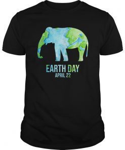 Earth Day 2019 Elephant School Event T-shirt