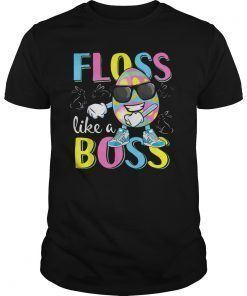 Floss Like a Boss Flossing Easter Egg T Shirt Men Women Gift