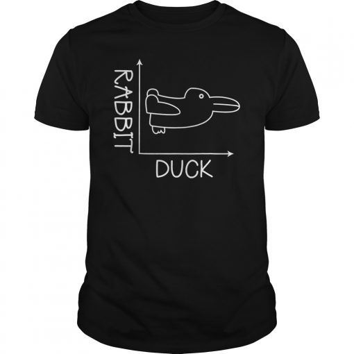 Fun Math Tee Shirt Duck Rabbit Graph