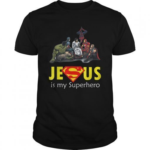 Funny Jesus Is My Superhero Shirt