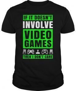 Funny Video Game T Shirt Men Boys Kids Games Gamer Gifts