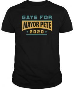 Gays For Mayor Pete Shirt Buttigieg Boot Edge 2020 T-shirts