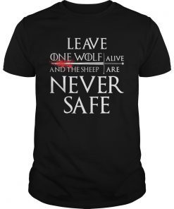 Leave one wolf alive and the sheep are never safe navi shirt