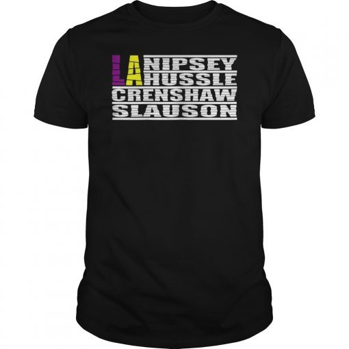 Legend Nipsey Hussle Shirt Crenshaw Slauson Los Angeles