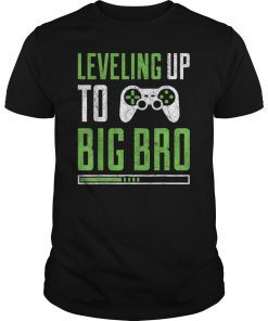 Leveling up to Big Bro T-Shirt Promoted To Big Brother Shirt