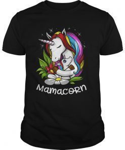 Mamacorn Mom Unicorn Magical Mother Women T-Shirt
