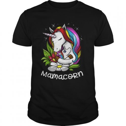 Mamacorn Mom Unicorn Magical Mother Women T-Shirt