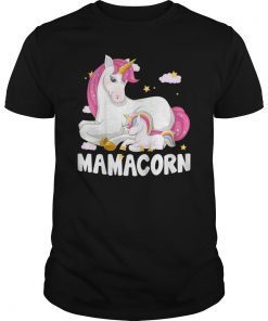 Mamacorn Shirt Unicorn New Mom Baby Mommy Mother Gift
