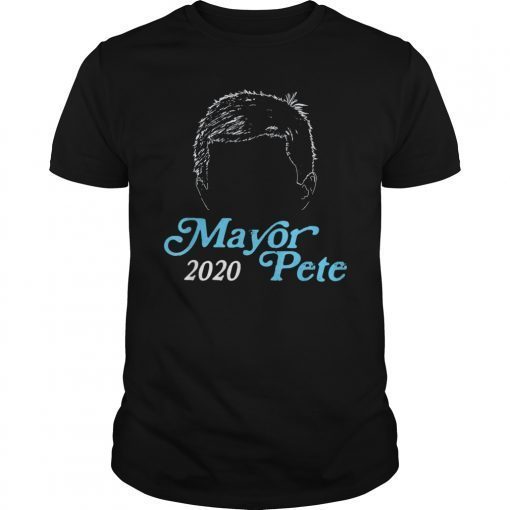 Mayor Pete Buttigieg for President 2020 Funny Hair T-Shirt