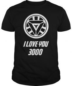 Mens I Love You 3000 Thank Tony Funny Shirt
