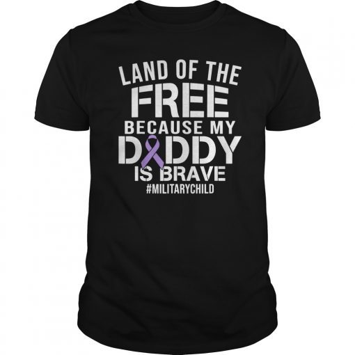 Military Child Month Purple Up Free Brave Father Pride