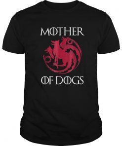 Mother Of Dogs Mom Cool Dog Owner Funny Dog Lover T Shirt