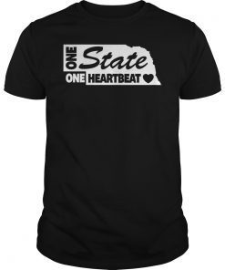 Nebraska One State One Heartbeat Classic Shirt