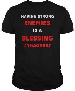 Nipsey Hussle Last Tweet Strong Enemies Blessing THAGREAT T-Shirt