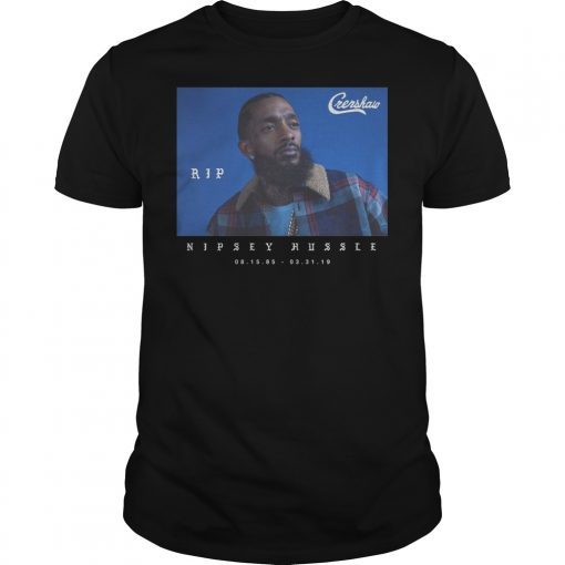 Nipsey Hussle RIP 1985 2019 TShirt