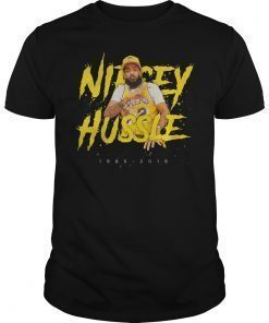 Nipsey Hussle Rip 1985 2019 Respect Him T-Shirt