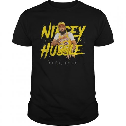 Nipsey Hussle Rip 1985 2019 Respect Him T-Shirt