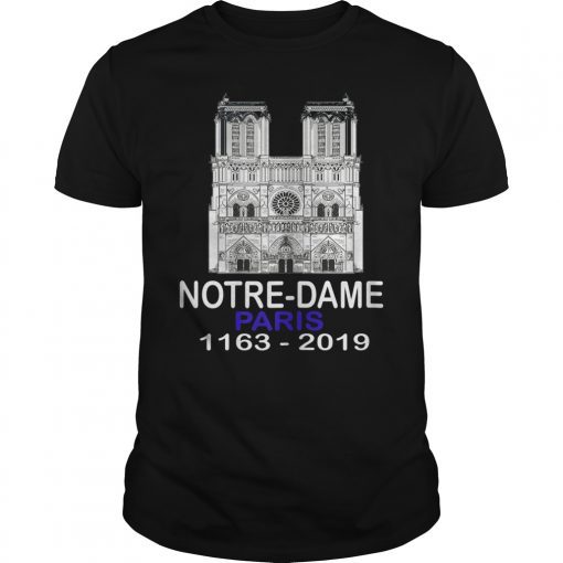 Notre-Dame Cathedral 2019 France Paris City Shirt