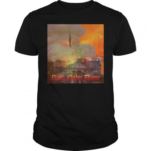 Notre Dame Fire Shirt