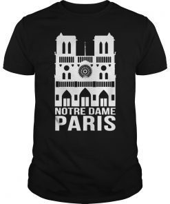 Notre-Dame Paris France T-Shirt French Cathedral