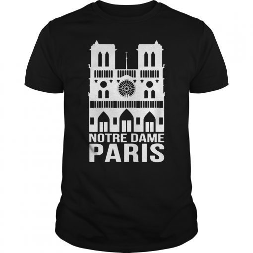 Notre-Dame Paris France T-Shirt French Cathedral