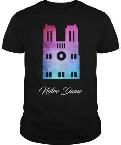 Notre Dame Paris France Unisex Shirt