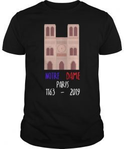 Notre dame cathedral paris france T-Shirt