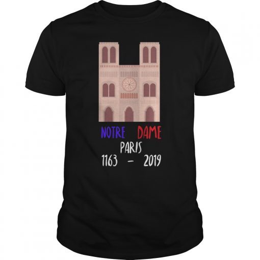 Notre dame cathedral paris france T-Shirt