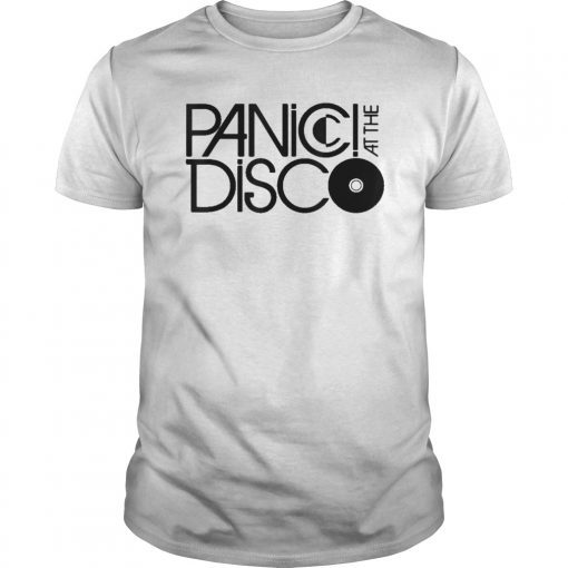 Panic tee, At The Disco With Funny Symbol T-Shirt