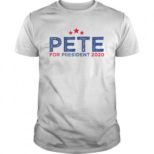 Pete For President 2020 Vintage T-Shirt Mayor Pete Buttigieg