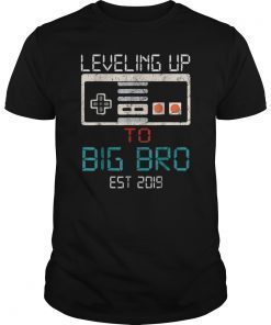 Promoted To Big Brother 2019 Shirt Leveling up to Big Bro