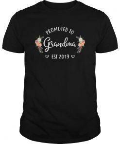 Promoted To Grandma Est 2019 New Grandma Shirt