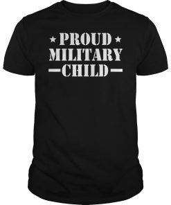 Purple Proud Military Child TShirt