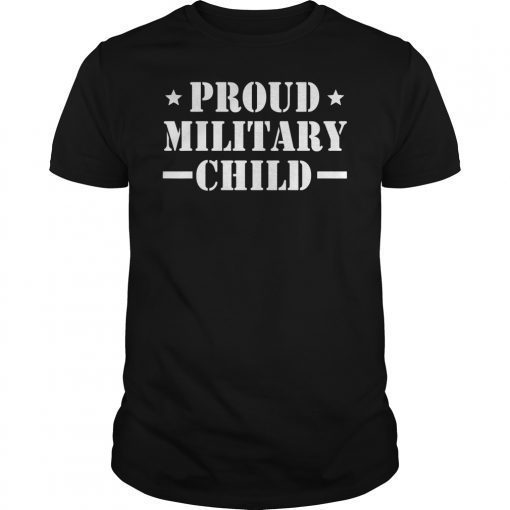 Purple Proud Military Child TShirt