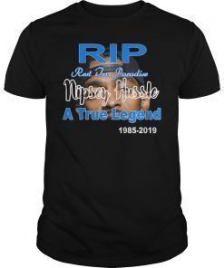 Rip Rest In Paradise Nipsey Hussle A Legend T-Shirt