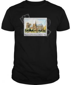 Spring Memories of Cathedral of Notre Dame T-Shirt