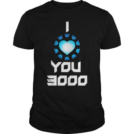 Superhero Movie Quote I Love You 3000 Cosplay Shirt